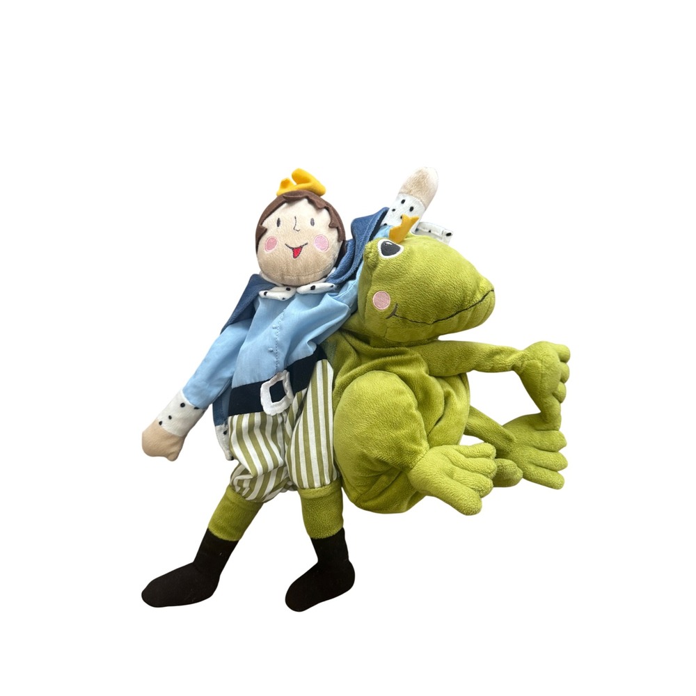 IKEA‎ Childrens Plush Prince and Frog Character Toy Storytelling Fun